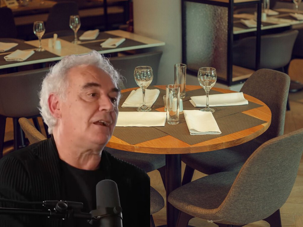 Ferran Adrià: “Si montas un bar y sois tres, tienes que facturar 300.000 euros para tener un beneficio con cara y ojos”