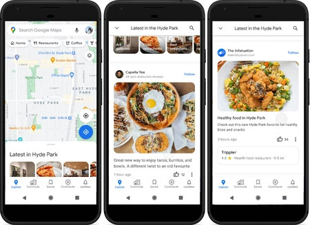 Google マップ ソーシャル