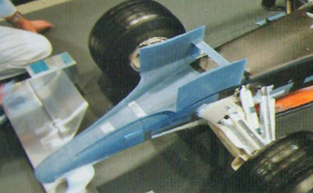 Honda RA109 Alerón sobre frontal