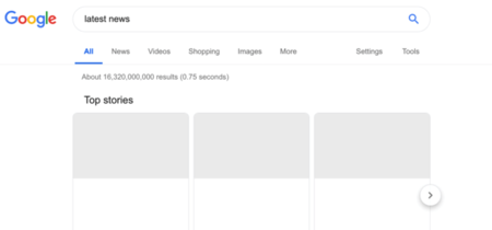 Así es como dice Google que se verá el buscador si finalmente se aprueba la reforma de la Ley de Copyright