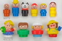 Riesgo de asfixia en muñecos Little People antiguos