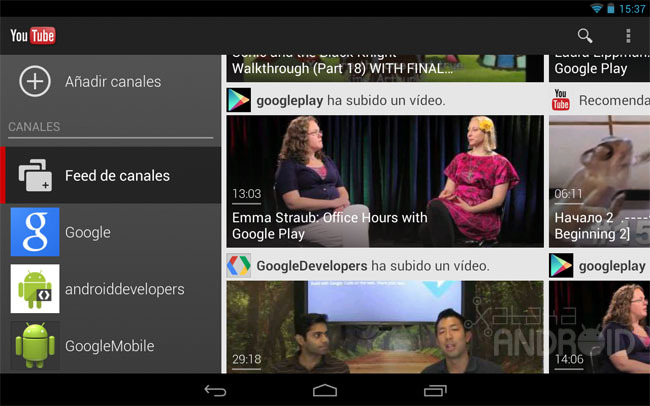 Las mejores aplicaciones de Google para tablets Android