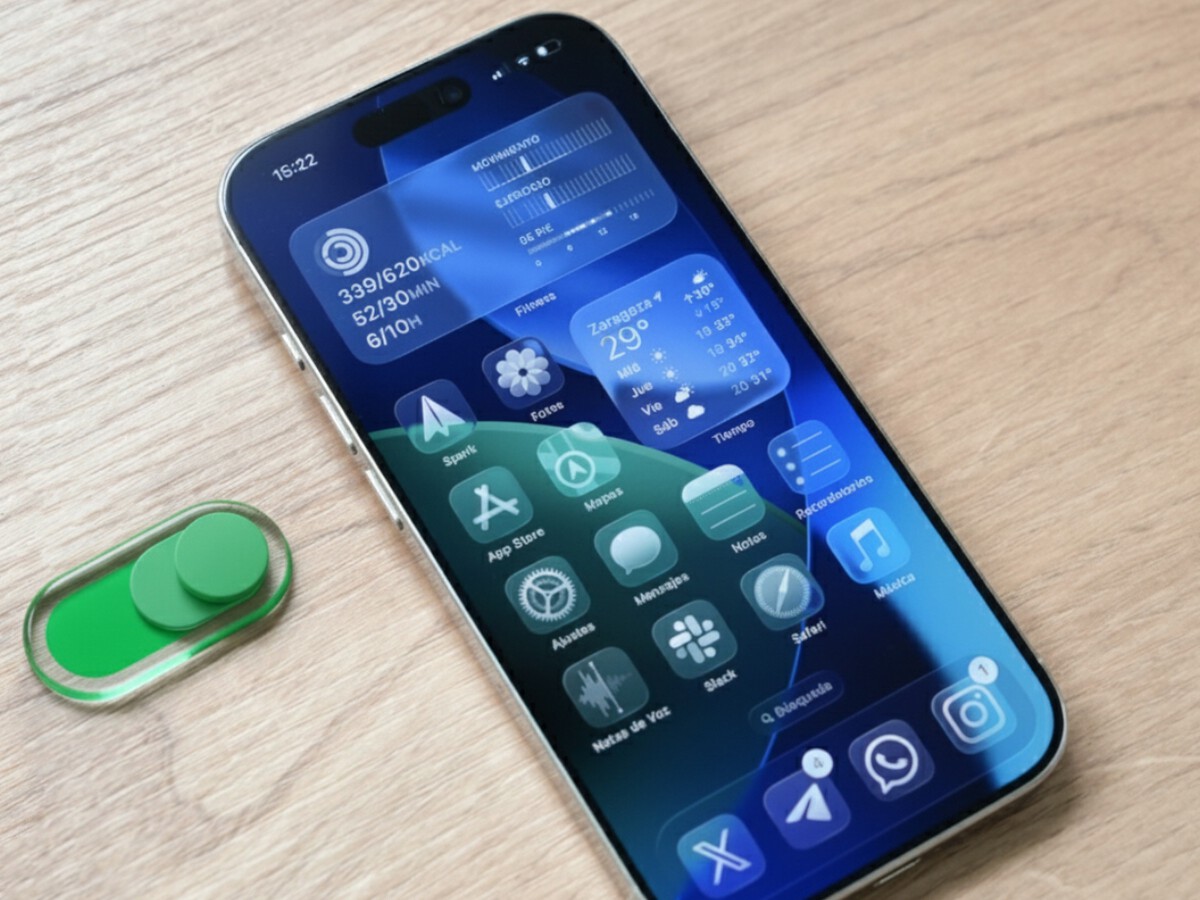 Nueva función Liquid Glass en iOS 26.1 para personalizar la pantalla de bloqueo