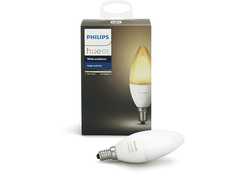 Vela LED - Philips Hue White casquillo fino E14