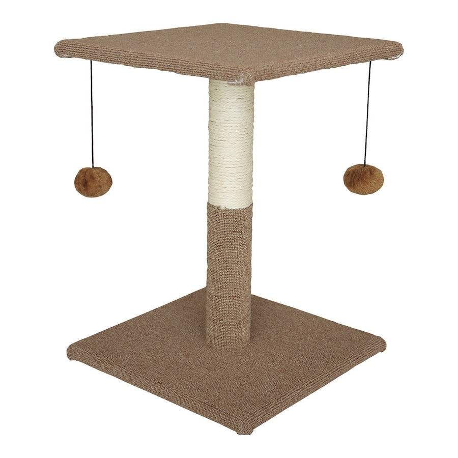 Rascador Fred & Rita para gatos sisal con plataforma elevada