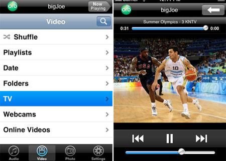 OrbLive, la televisión en tu iPhone