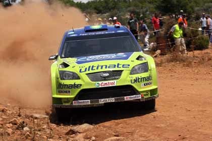 Gronholm acaricia la victoria en Grecia