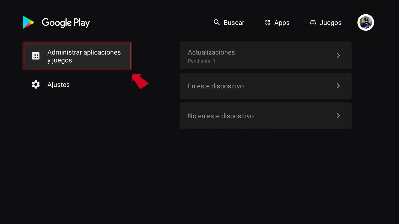 Cómo ver las actualizaciones pendientes de aplicaciones en Android TV ...