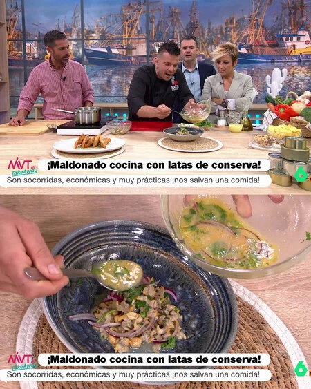 El Chef Carlos Maldonado Los Berberechos En Lata No Mejoran Con Limon Estan Mas Ricos Si Mezclamos Su Jugo Con Cilantro Ajo En Polvo Comino Y Sal