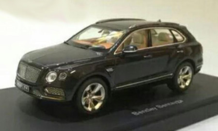 Bentley Bentayga revelada... en escala 1:18