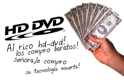 "Walmart" devuelve dinero a cambio de tu HD-DVD