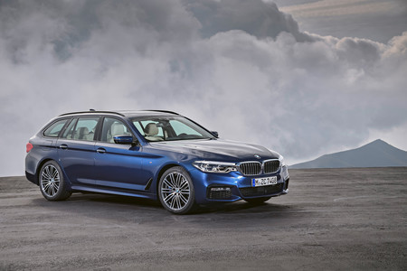 El BMW Serie 5 Touring 2017 llega con 100 kilos menos de peso y cargado de tecnología