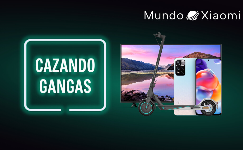 Una tele Xiaomi por 180 euros menos, un Redmi en mínimos y descuentos enormes en patinetes y robots aspiradores: Cazando Gangas