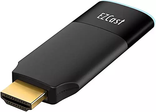 Adaptador de Pantalla HDMI inalámbrico EZCast 2, Compatible con Miracast, duplicación de Airplay, DLNA, Android, iOS, Windows, macOS, WiFi de 2.4/5GHZ