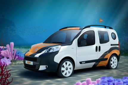 Citroën Nemo Concetto, inspirado en la película Buscando a Nemo