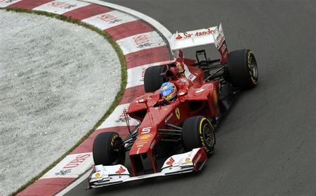 Fernando Alonso saldrá tercero en el Gilles Villeneuve mañana