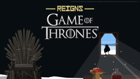 El destino de los Siete Reinos se decidirá de una forma divertida en octubre con Reigns: Game of Thrones