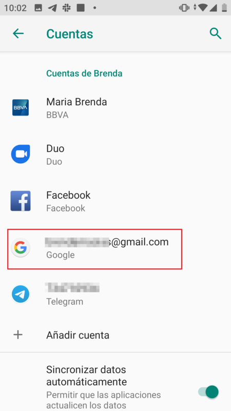 contactos Android