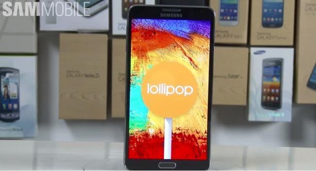 Note3 Lollipop