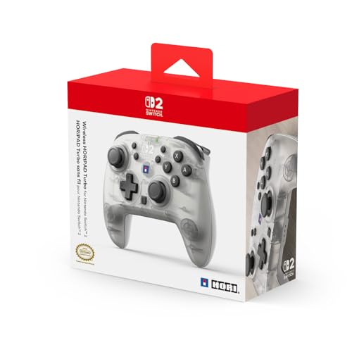 HORI Wireless HORIPAD Turbo for Nintendo Switch 2 - Wireles Handheld Controller - Officially Licensed by Nintendo®