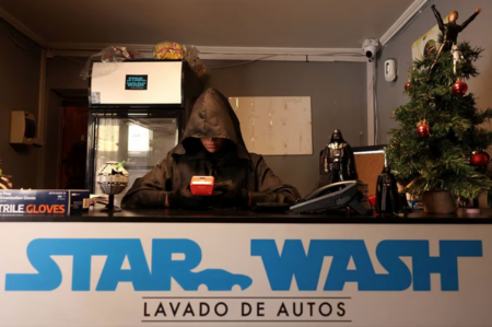 star wash mostrador