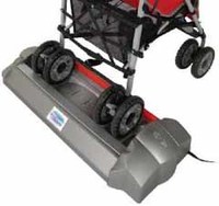 Para mecer el carrito del bebé sin manos