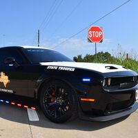 ¡Más de 1,000 hp! Policía de Texas estrena un poderoso Dodge Challenger Hellcat Redeye como vehículo de persecución
