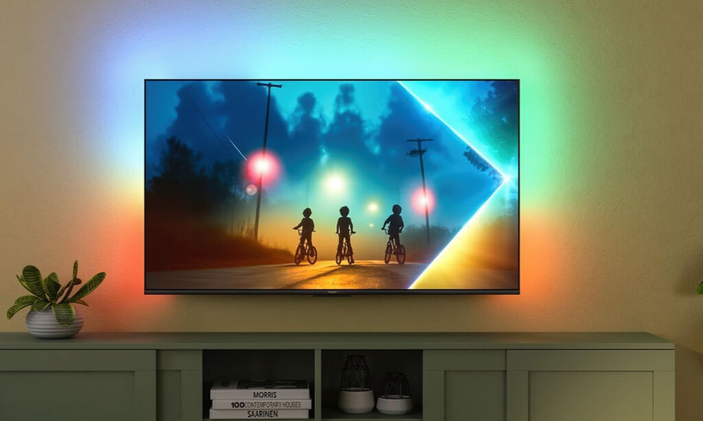 A precio de outlet (y con Movistar Plus+ gratis) esta tele Philips con Ambilight de 65 pulgadas