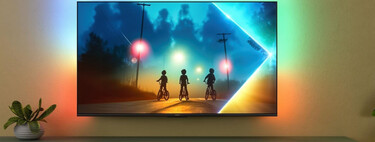 A precio de outlet (y con Movistar Plus+ gratis) esta tele Philips con Ambilight de 65 pulgadas