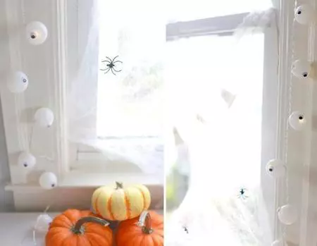 Hazlo tú mismo: una guirnalda de ojos saltones para decorar en Halloween