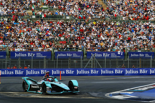 Mitch Evans conquista el e-Prix de México en una carrera llena de rebases y contactos