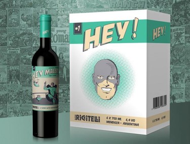 Hey Malbec, un vino con superpoderes para superhéroes