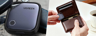 Cuesta poco más que un AirTag, pero vienen cuatro unidades: así es el pack en oferta de los localizadores recargables de Ugreen 