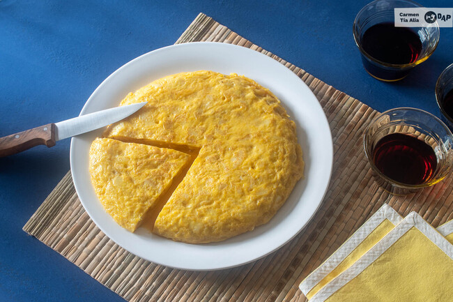 Tortilla De Patatas Poco Hecha Peligro Verano