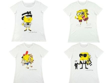 Los iconos del mundo de la moda... caracterizados por Bob Esponja y Mike Frederiqo