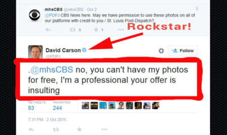 La CBS pide usar gratis sus fotos a David Carson