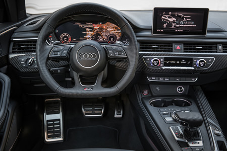 Audi RS4 interior