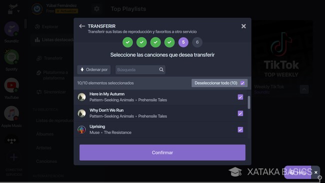 Cómo trasladar sus playlists de Spotify a otras plataformas de streaming