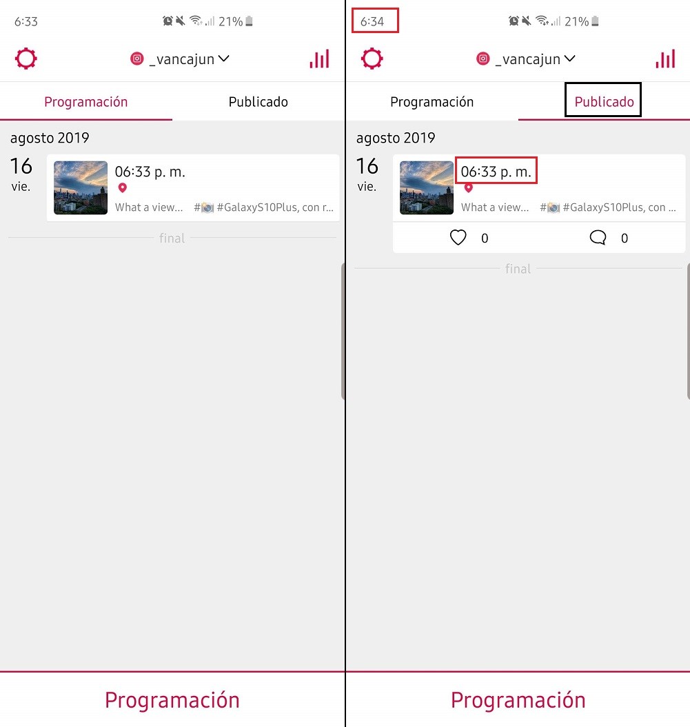 Cómo programar publicaciones de Instagram en Android, iOS y escritorio ...