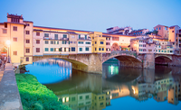 Postal de Florencia: el Ponte Vecchio 