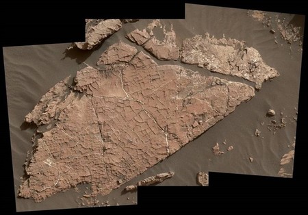 Las primeras grietas de barro en Marte gracias al rover Curiosity