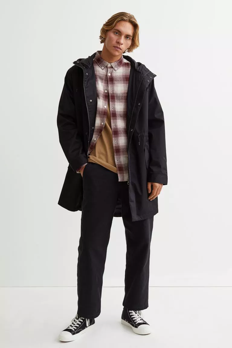 Parka repelente al agua