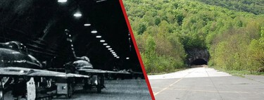 Más de 60 aviones y mil soldados bajo la montaña: el inmenso bunker militar yugoslavo para resistir la guerra nuclear cuyas ruinas hoy se pueden visitar