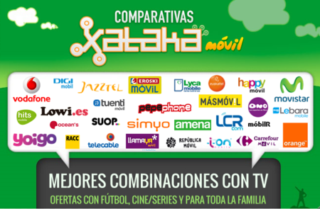Los mejores paquetes convergentes con TV: fútbol, cine/series y familiares entre los más buscados
