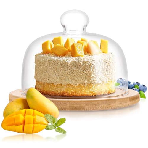 GBACHOOSE Bandeja con Tapa de Cristal