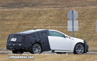 Nuevas fotos espía del Cadillac CTS Coupe
