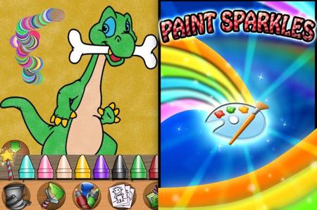 Paint Sparkles Draw, una interesante aplicación para colorear en iPad y iPhone