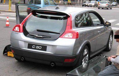 Volvo C30, haciendo el "rodaje"