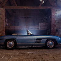 ¡Reliquia a subasta! El Mercedes-Benz 300 SL Roadster de Fangio busca dueño y podría alcanzar un precio récord