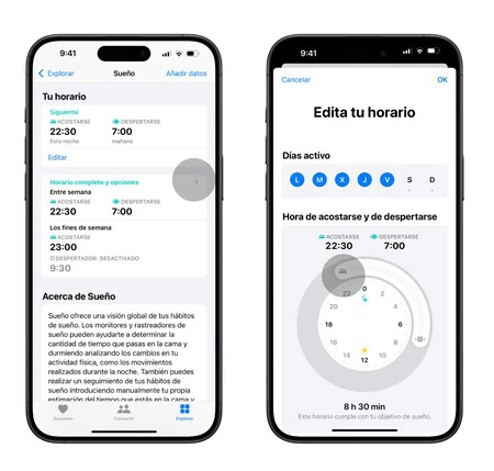 睡眠スケジュール Apple Watch